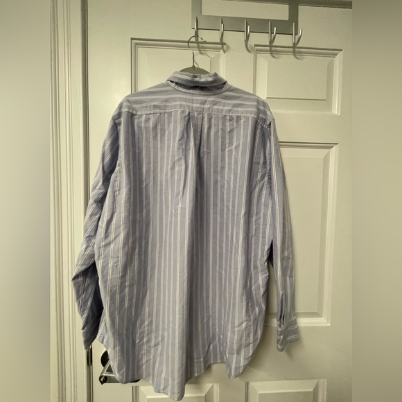 Excellent used condition men’s 18 neck Ralph Lauren striped button up - Picture 5 of 6
